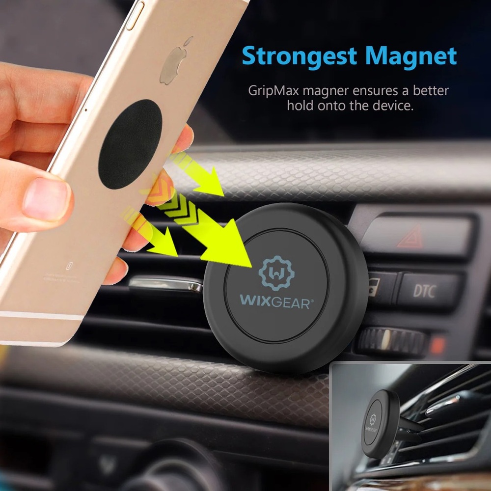 Bundle Only! WIXGEAR Magnetic Phone Mounts